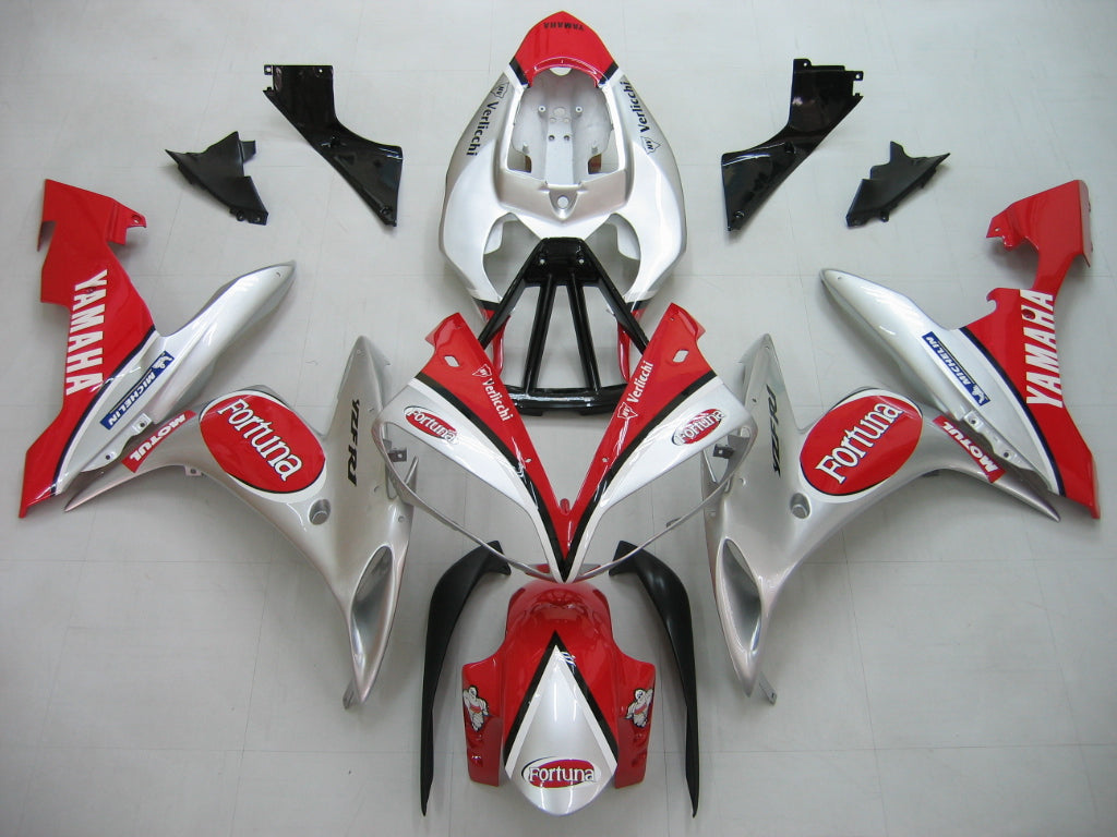 2004-2006 Fairings Yamaha YZF-R1 Red Silver Fortuna  R1  Generic