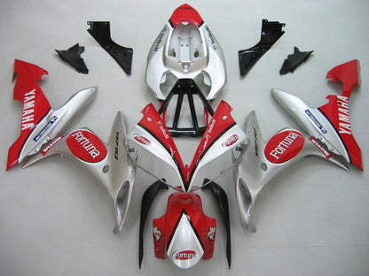 2004-2006 Fairings Yamaha YZF-R1 Red Silver Fortuna  R1  Generic
