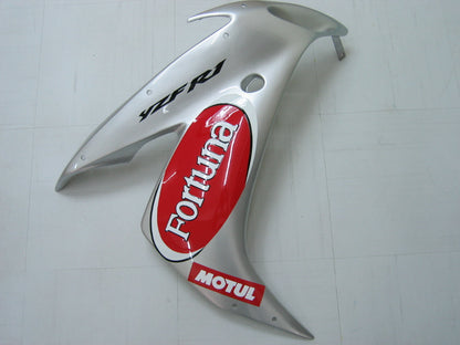 2004-2006 Fairings Yamaha YZF-R1 Red Silver Fortuna  R1  Generic