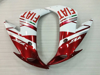 2004-2006 Fairings Yamaha YZF-R1 Red White FIAT  Generic