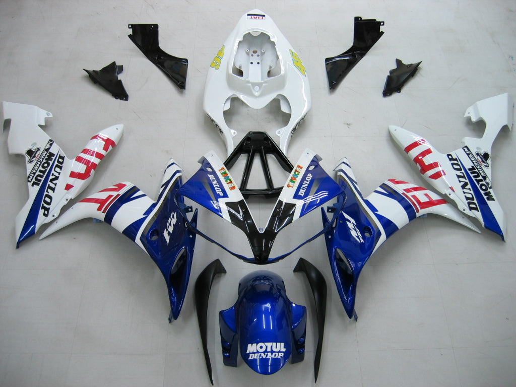 2004-2006 Fairings Yamaha YZF-R1 Blue White No.46 FIAT  Generic
