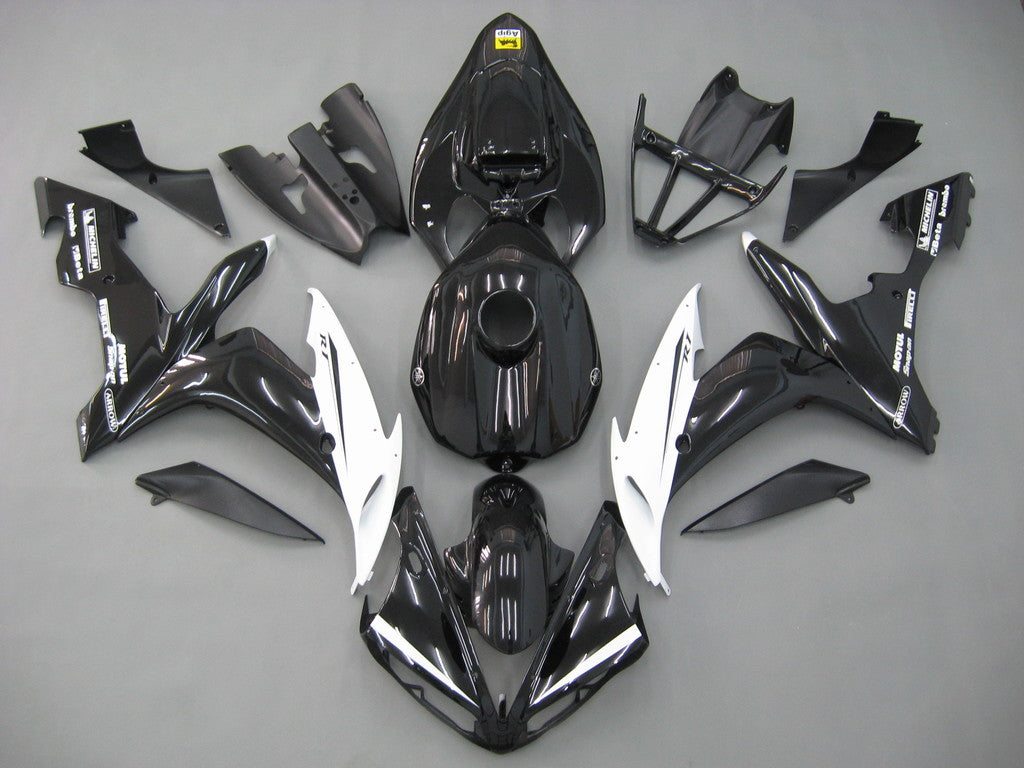 2004-2006 Fairings Yamaha YZF-R1 Black White R1  Generic