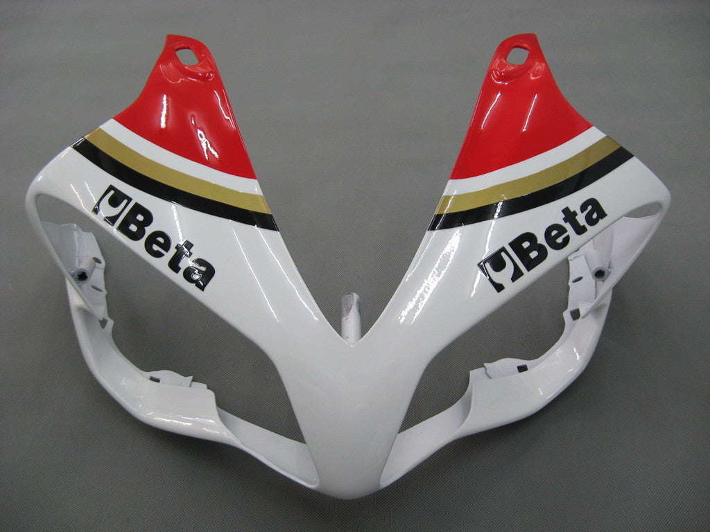 2007-2008 Fairings Yamaha YZF-R1 White Red Lucky Strike  Generic