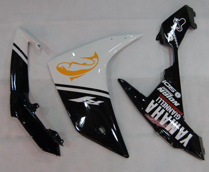 2007-2008 Fairings Yamaha YZF-R1 Black White R1  Generic