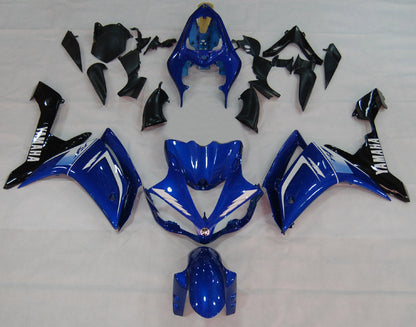 2007-2008 Fairings Yamaha YZF-R1 Blue Black R1  Generic