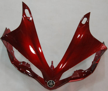 2007-2008 Fairings Yamaha YZF-R1 Red Cherry Black R1  Generic