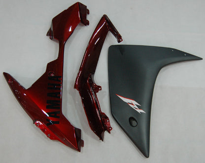 2007-2008 Fairings Yamaha YZF-R1 Red Cherry Black R1  Generic