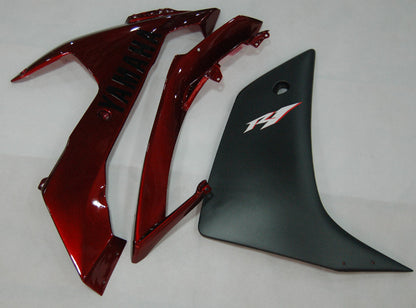 2007-2008 Fairings Yamaha YZF-R1 Red Cherry Black R1  Generic