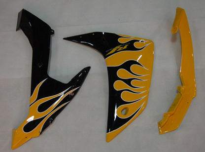 2007-2008 Fairings Yamaha YZF-R1 Yellow & Black Flame R1  Generic