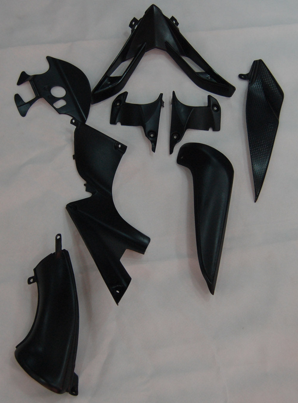 2007-2008 Fairings Yamaha YZF-R1 Yellow & Black Flame R1  Generic