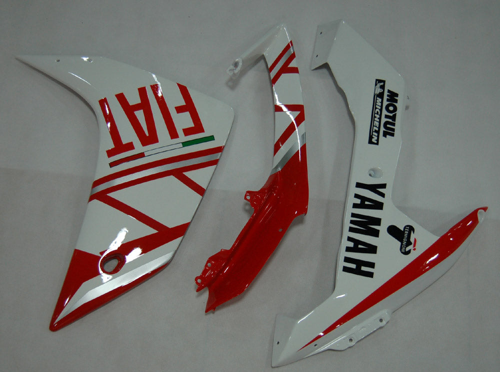 2007-2008 Fairings Yamaha YZF-R1 Red White FIAT R1  Generic