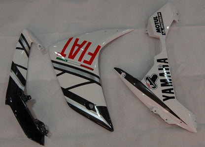 2007-2008 Fairings Yamaha YZF-R1 Black White FIAT R1  Generic