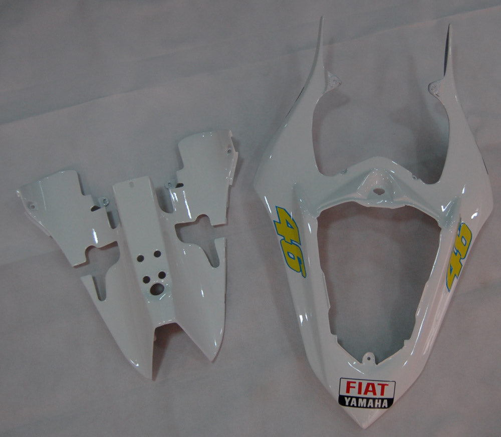2007-2008 Fairings Yamaha YZF-R1 Black White FIAT R1  Generic