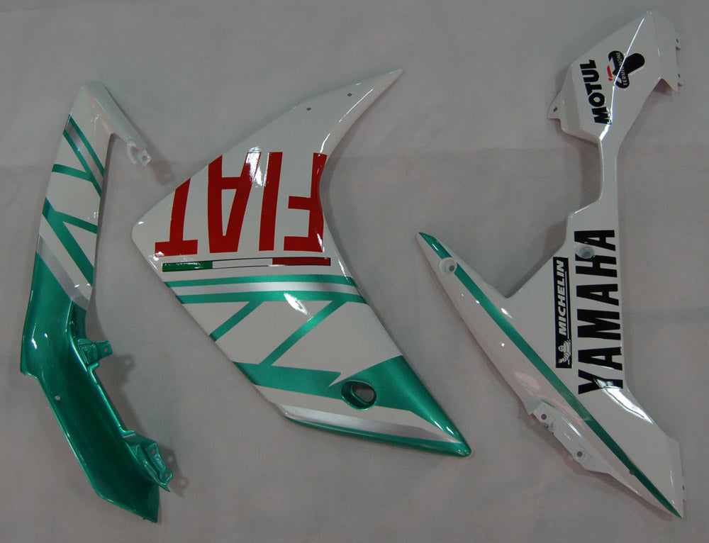 2007-2008 Fairings Yamaha YZF-R1 Green Emerald White FIAT  Generic