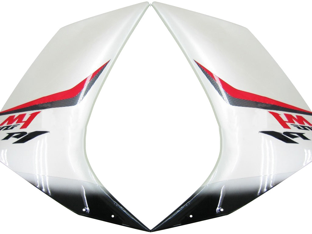 2007-2008 Fairings Yamaha YZF-R1 White Carbon Look R1  Generic