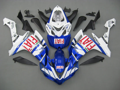 2007-2008 Fairings Yamaha YZF-R1 Blue White FIAT  Generic