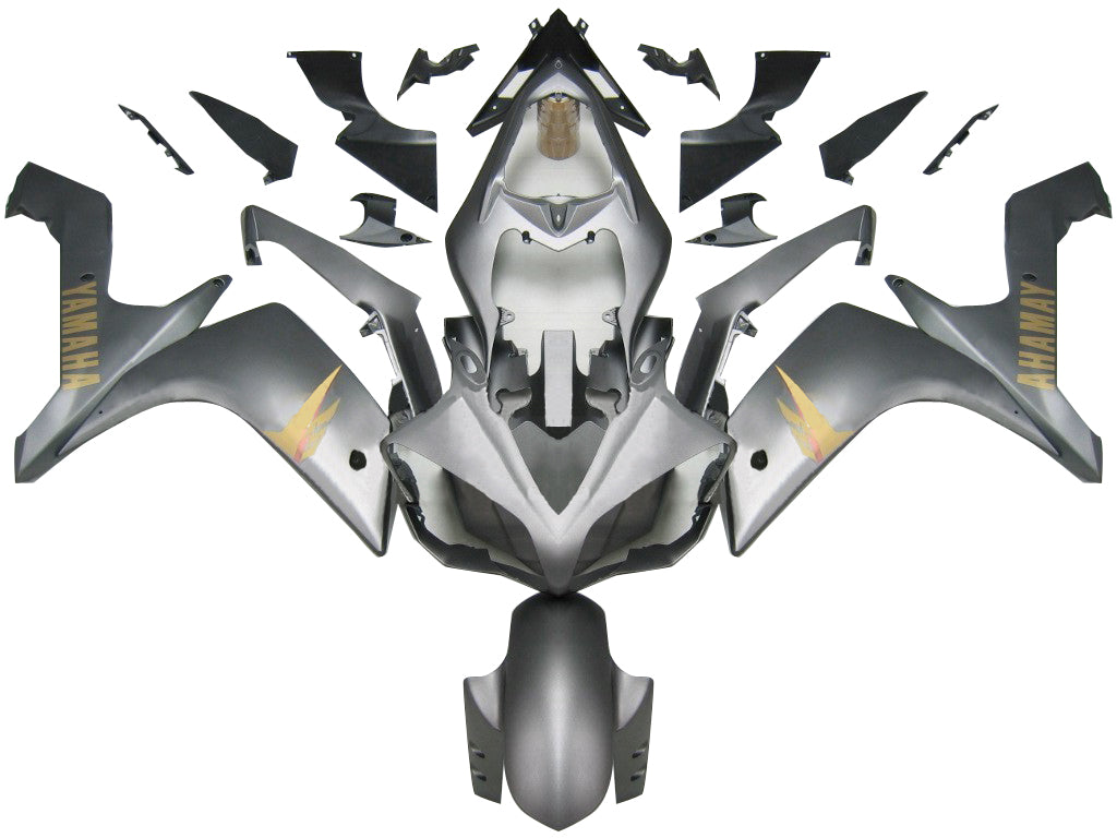 2007-2008 Fairings Yamaha YZF-R1 Silver Matte R1  Generic