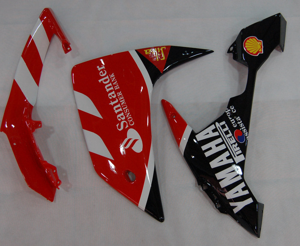 2007-2008 Fairings Yamaha YZF-R1 Red Black Santander Bank  Generic