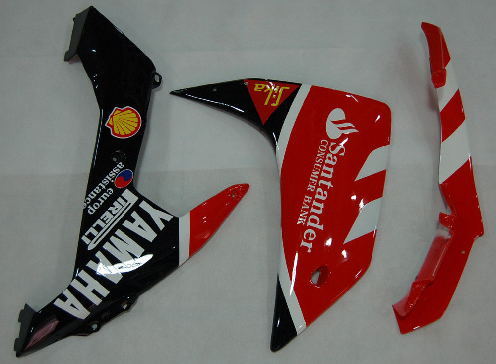 2007-2008 Fairings Yamaha YZF-R1 Red Black Santander Bank  Generic