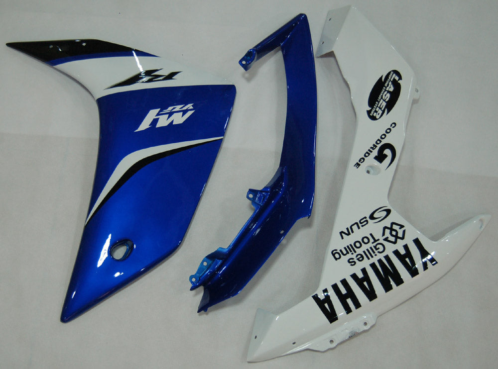 2007-2008 Fairings Yamaha YZF-R1 Blue White  R1  Generic