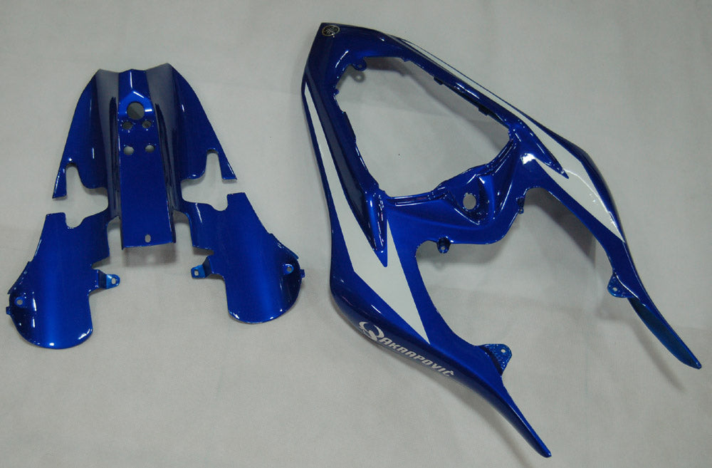 2007-2008 Fairings Yamaha YZF-R1 Blue White  R1  Generic
