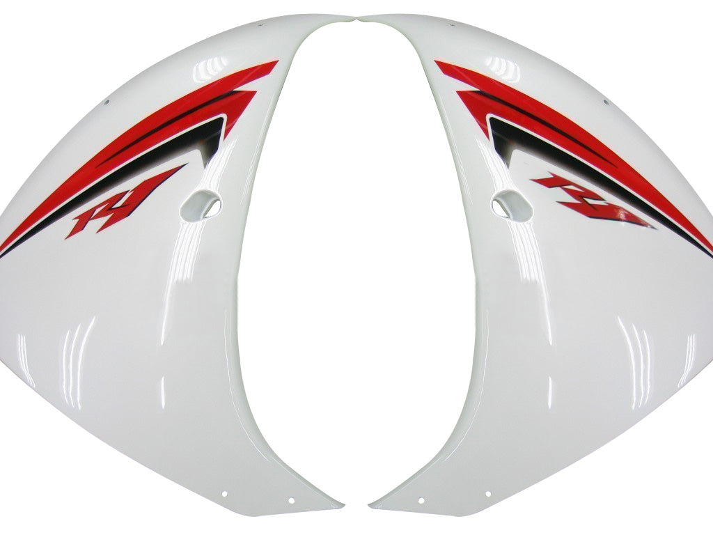 2009-2011 Fairings Yamaha YZF-R1 White Red R1  Generic