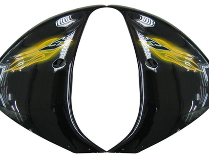 2009-2011 Fairings Yamaha YZF-R1 Yellow Black  R1  Generic