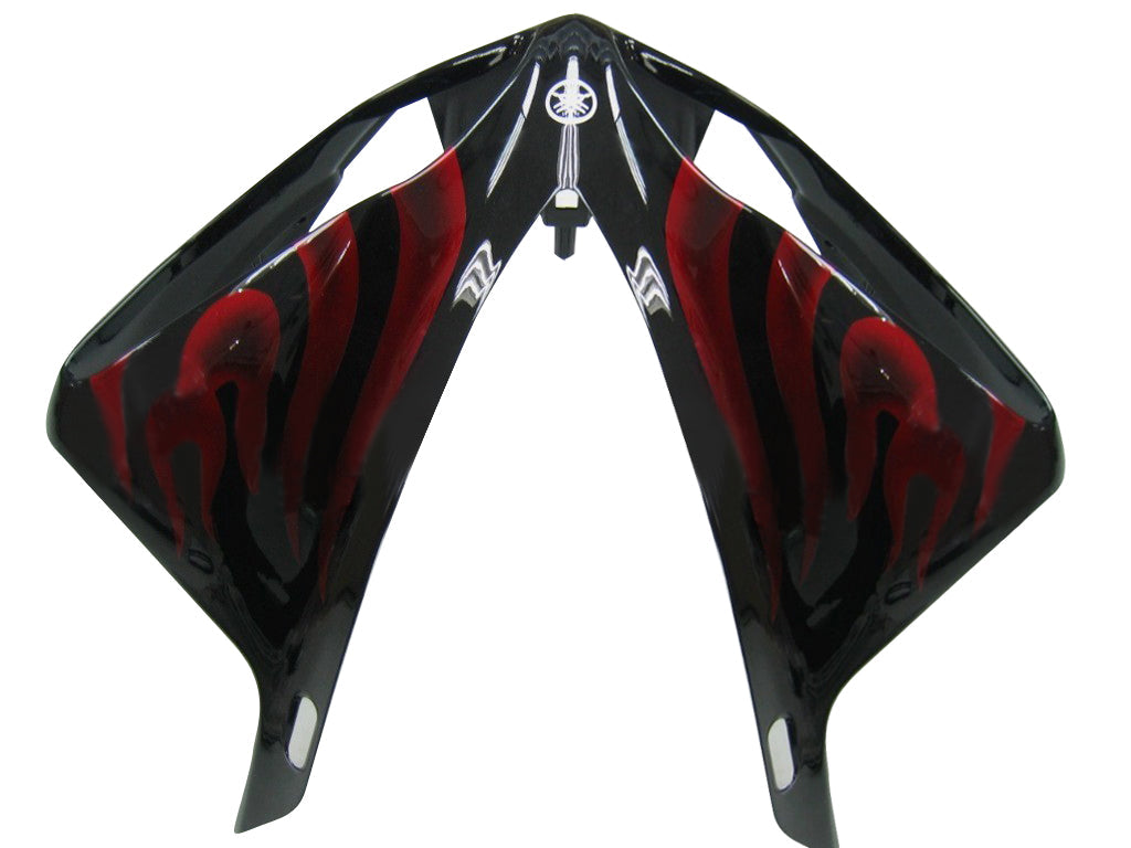 2009-2011 Fairings Yamaha YZF-R1 Black & Red Flame  Generic