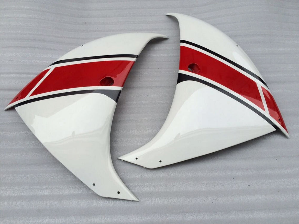 2009-2011 Fairings Yamaha YZF-R1 White Red Black  Generic
