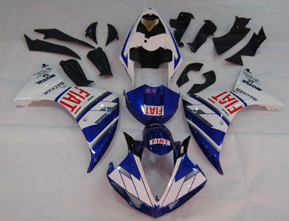 2009-2011 Fairings Yamaha YZF-R1 Whit Blue FIAT R1  Generic