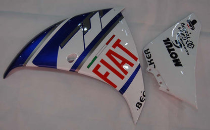 2009-2011 Fairings Yamaha YZF-R1 Whit Blue FIAT R1  Generic