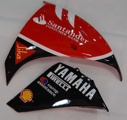 2009-2011 Fairings Yamaha YZF-R1 Red Black Santander Bank  R1  Generic