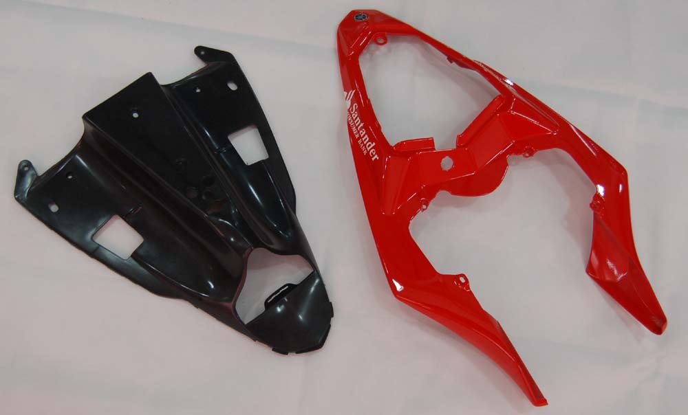 2009-2011 Fairings Yamaha YZF-R1 Red Black Santander Bank  R1  Generic