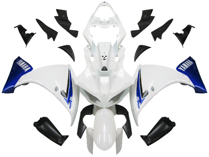 2009-2011 Fairings Yamaha YZF-R1 White Blue Black R1  Generic