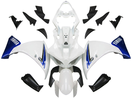 2009-2011 Fairings Yamaha YZF-R1 White Blue Black R1  Generic
