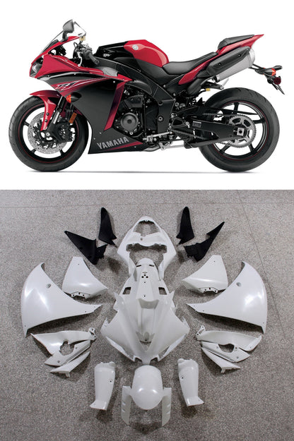 2012-2014 Fairings Plastics Yamaha YZF R1 Red Black R1  Generic