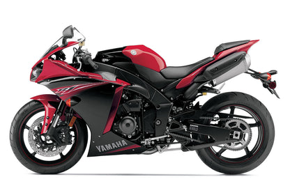 2012-2014 Fairings Plastics Yamaha YZF R1 Red Black R1  Generic