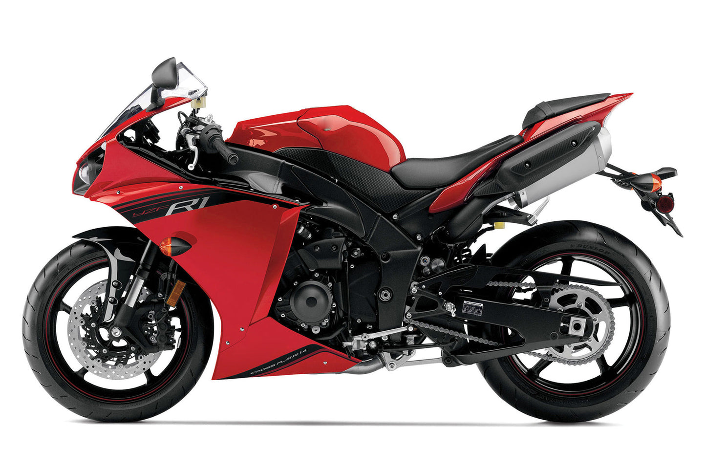 2012-2014 Fairings Plastics Yamaha YZF R1 Red R1  Generic