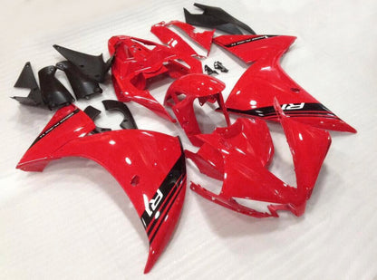 2012-2014 Fairings Plastics Yamaha YZF R1 Red R1  Generic