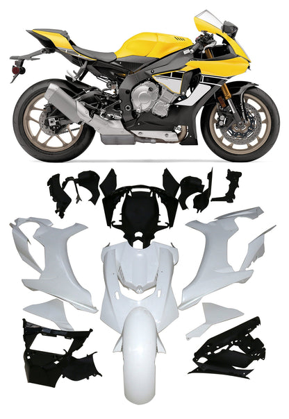 2015-2019 Fairings YZF 1000 R1 Bodywork Fairing ABS Injection Molded Plastics Set 7 Color Generic