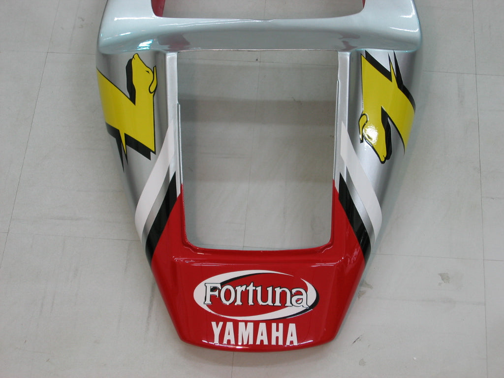 1998-1999 Fairings Yamaha YZF-R1 Red Silver No.7 Fortuna  Generic