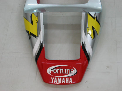 1998-1999 Fairings Yamaha YZF-R1 Red Silver No.7 Fortuna  Generic