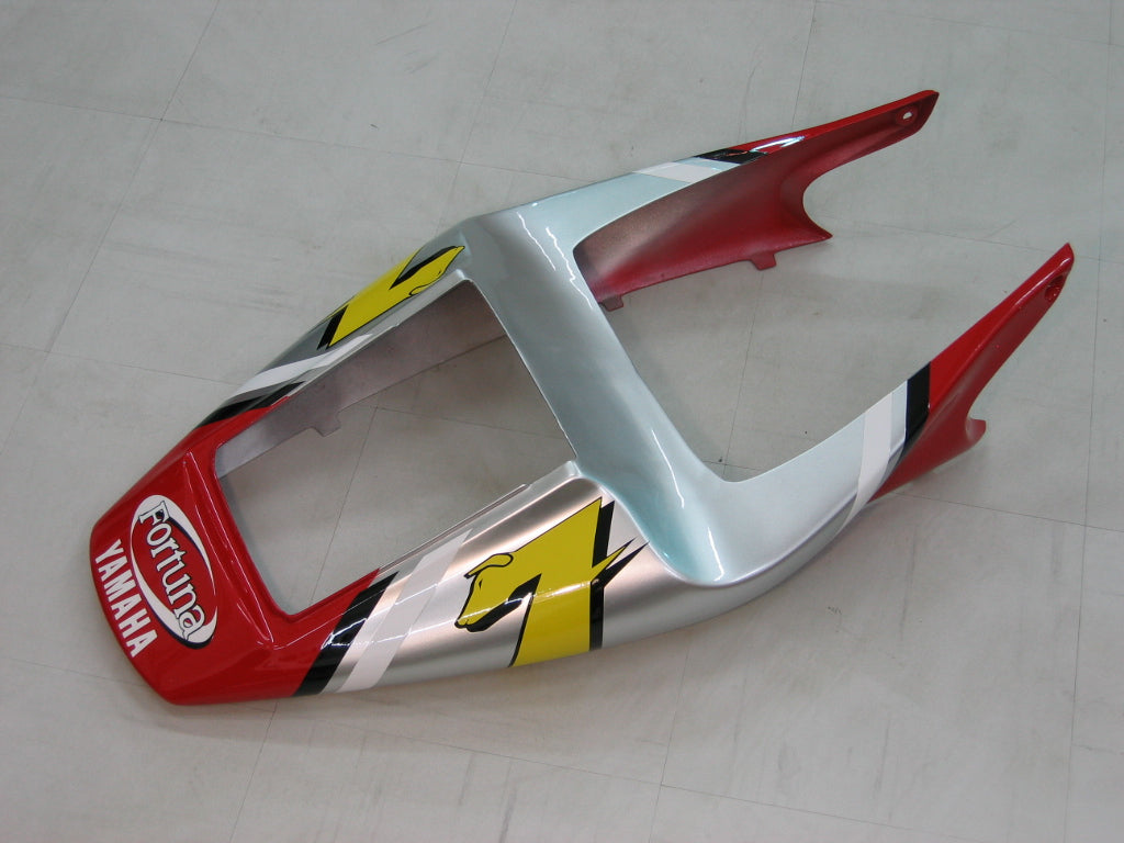 1998-1999 Fairings Yamaha YZF-R1 Red Silver No.7 Fortuna  Generic