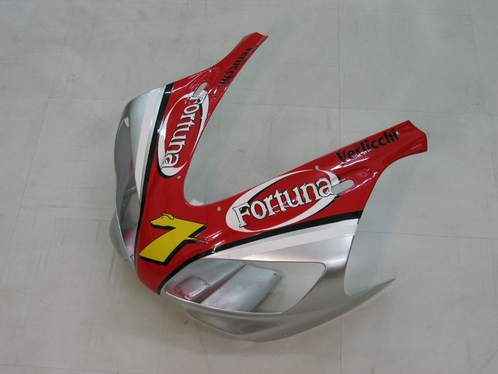 1998-1999 Fairings Yamaha YZF-R1 Red Silver No.7 Fortuna  Generic