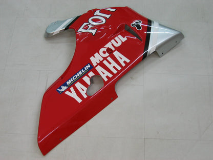1998-1999 Fairings Yamaha YZF-R1 Red Silver No.7 Fortuna  Generic