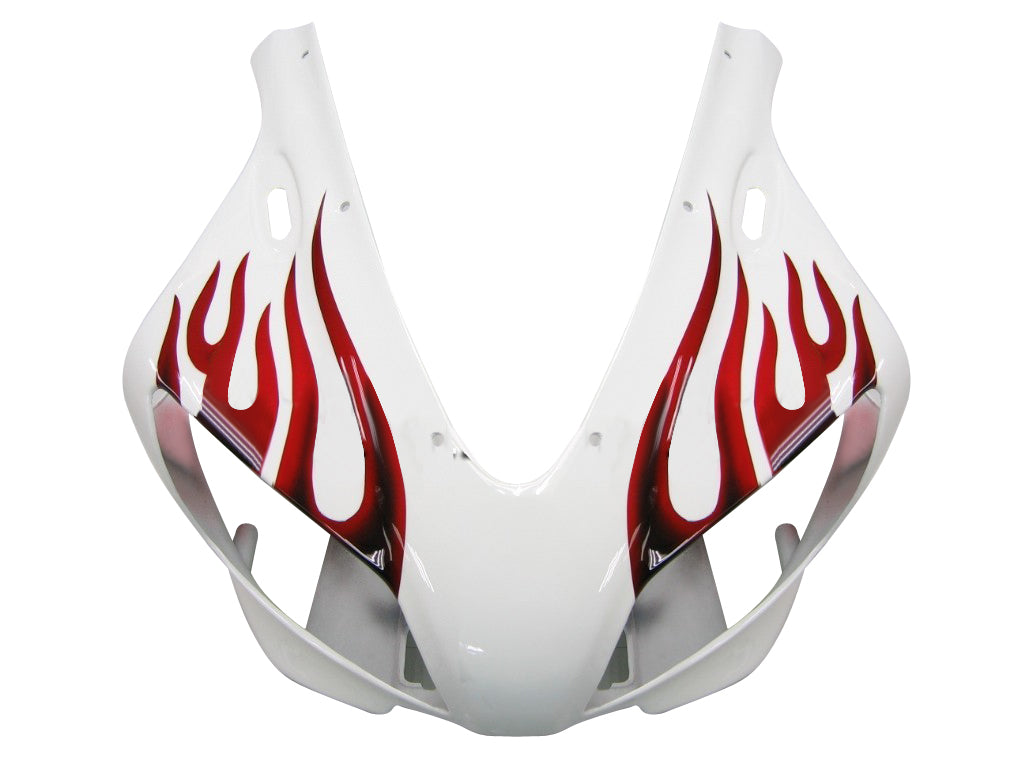 1998-1999 Fairings Yamaha YZF-R1 White & Red Flame R1  Generic