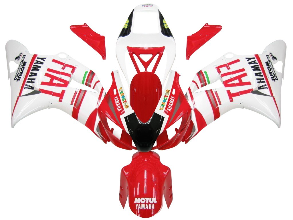 1998-1999 Fairings YZF 1000 R1 Bodywork Fairing ABS Injection Molded Plastics Set 12 Color Generic