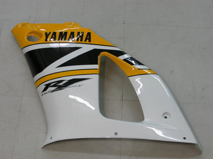 1998-1999 Fairings Yamaha YZF-R1 Yellow White Black R1  Generic