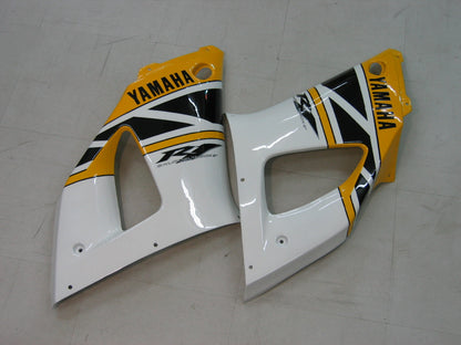 1998-1999 Fairings Yamaha YZF-R1 Yellow White Black R1  Generic