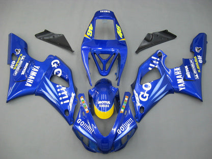 1998-1999 Fairings Yamaha YZF-R1 Blue No.46 GO!!!!!!  R1  Generic